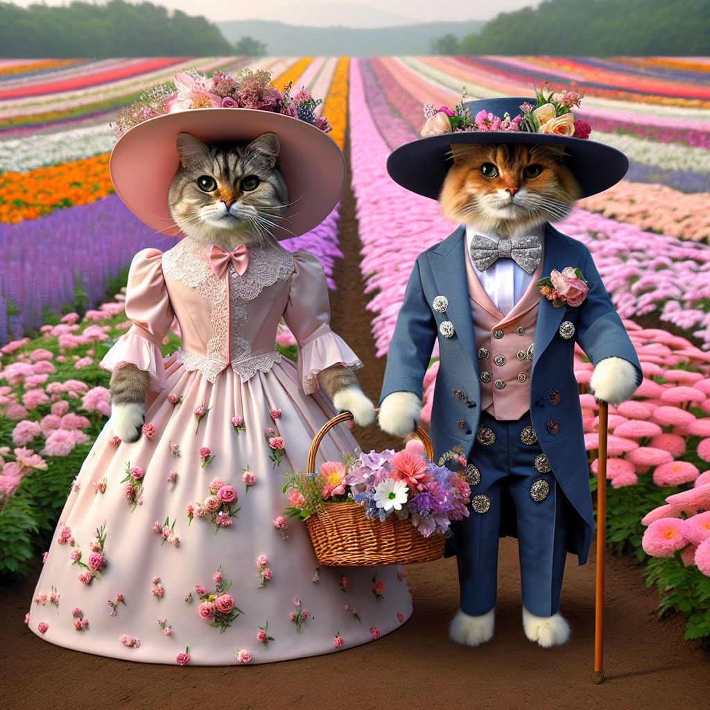 Котик на природе